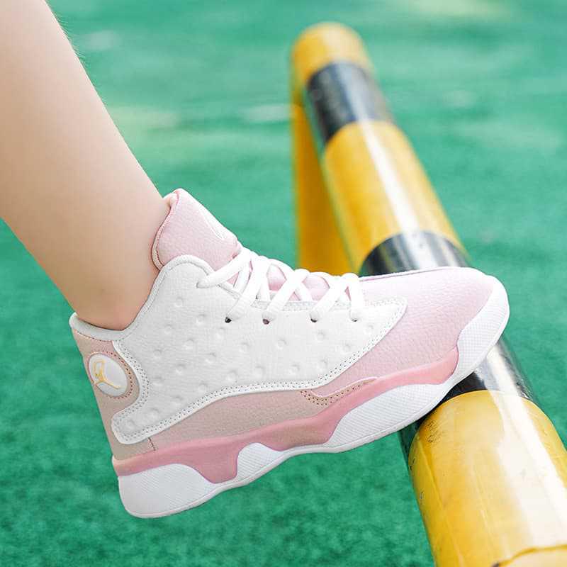 Leather Non-Slip Breathable Autumn Running & Basketball Shoes for Kids