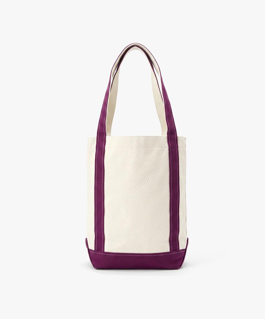 Dear Tint Santa Rudolph Canvas Tote_Purple