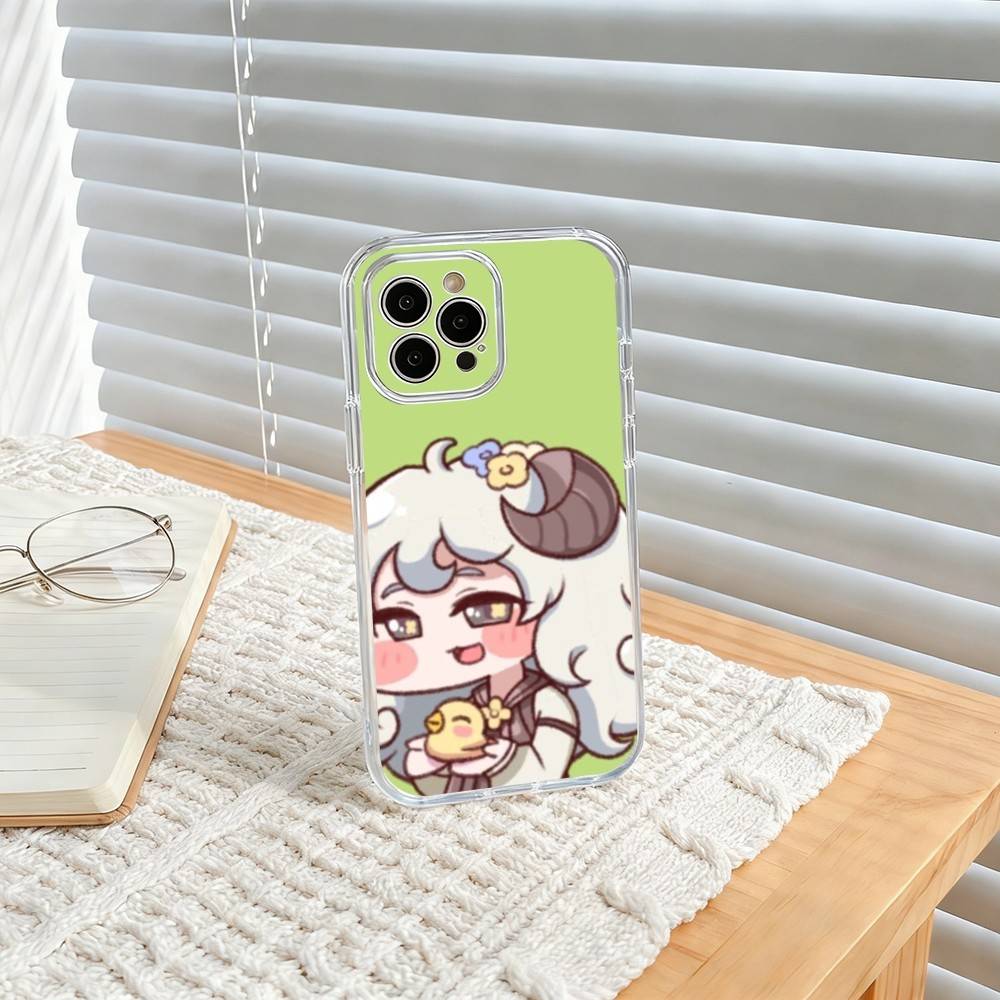 Game T-Trickcal Chibi Go Phone Case For iPhone17,16,15,14,13,12,11 Plus,Pro Max Soft Transparent Cover iPhone16se4