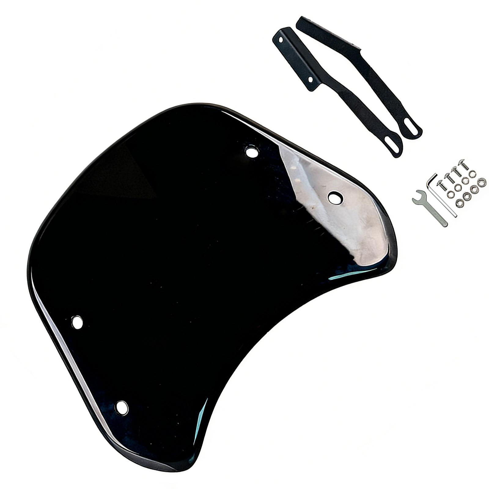 

Sturdy ABS Motorcycle Windshield Fits Most Bikes Reduces Wind Pressure By 30 Percent 1