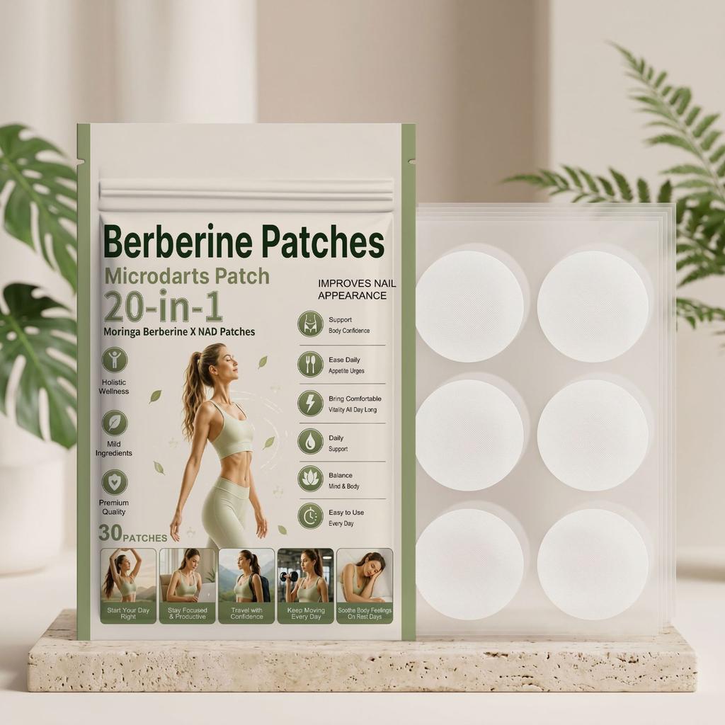 Berberine auxiliary patch is thin, soft and breathable, fits the skin, is light and comfortable for the body and is convenient for daily care.