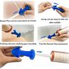 3PCS Caulking Nozzle Applicator,Silicone Caulking Tools Kit(6.5R, 10R, 13R) Reusable Finisher Adapter,Sealant Nozzle,Caulk Saver