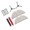 2 Pack Replacement Parts for Roborock Q8 Max Vacuum Cleaner Main Brushes Side Brushes Filters Mop Cloths Robot Vacuum