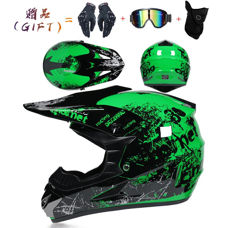 Professional Lightweight Off-road Motorcycle Helmet Racing Bike Children ATV Off-road Vehicle Downhill DH Cross Helmet Motocross