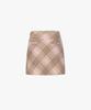 FAIRLIAR GOLF Check A-Line Skirt (Beige)