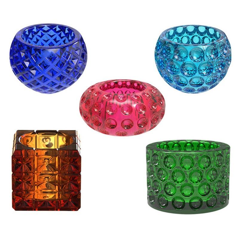 1PC Flowerpot Plant Pot Epoxy Resin Mold Candlestick Candle Holder Silicone Mould DIY Crafts Home Decorations Casting Tool