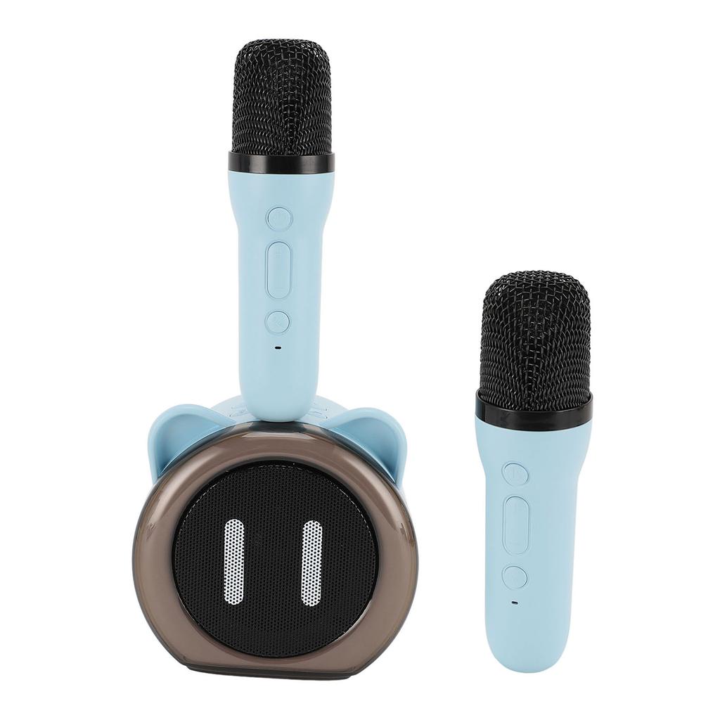 Karaoke Machine Wireless Bluetooth LED Colorful Light Stereo Sound Quality Funny Changing Sounds Portable Microphone