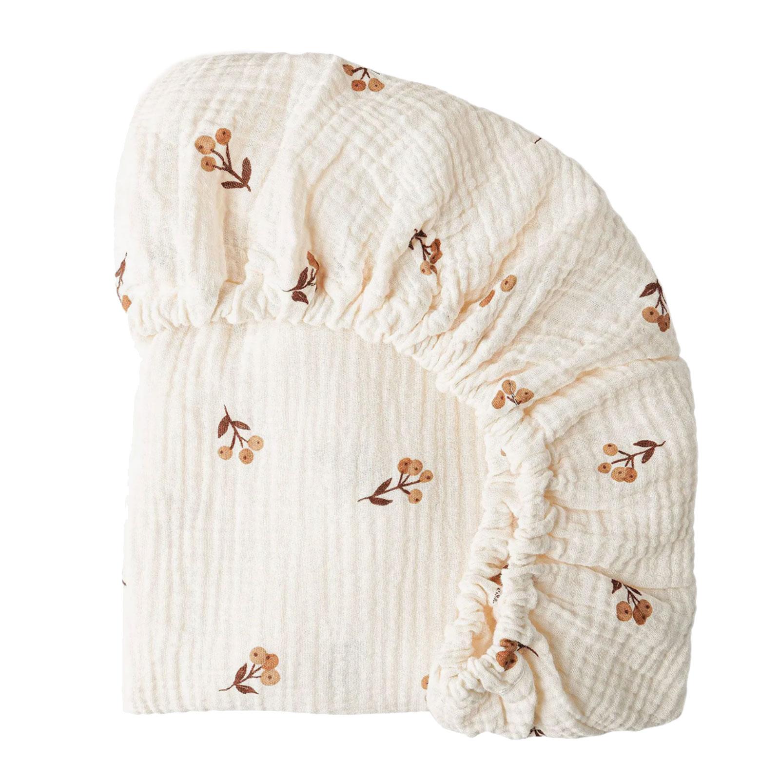 

1 шт/2 шт хлопковая простыня на резинке для детской люльки, мягкая дышащая наматрасник для кроватки, защитный чехол для матраса, нежный для чувствительной кожи 8