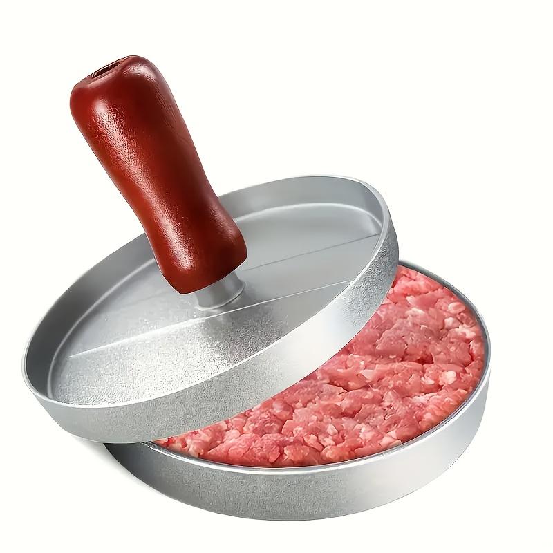Manufacturer Direct Hamburger Patty Press Mold, Round Manual Meat Patty Maker