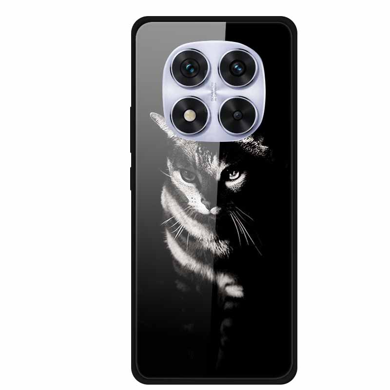 Hard Back Cover For Xiaomi Redmi Note 14 Pro 5G Case Soft Bumper Tempered Glass Case For Redmi Note 14 Pro 4G Case Note14 Pro