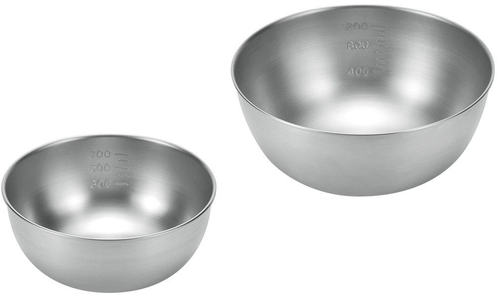 

Tsubame-no-Takumi Stainless Steel Bowls 18cm & 15cm ETF-350