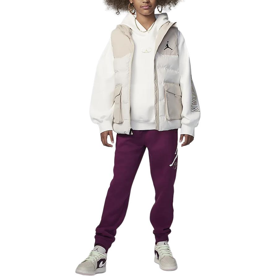 Jordan Casual Soft Hoodie Kids Hoodies Sail HV1523-133
