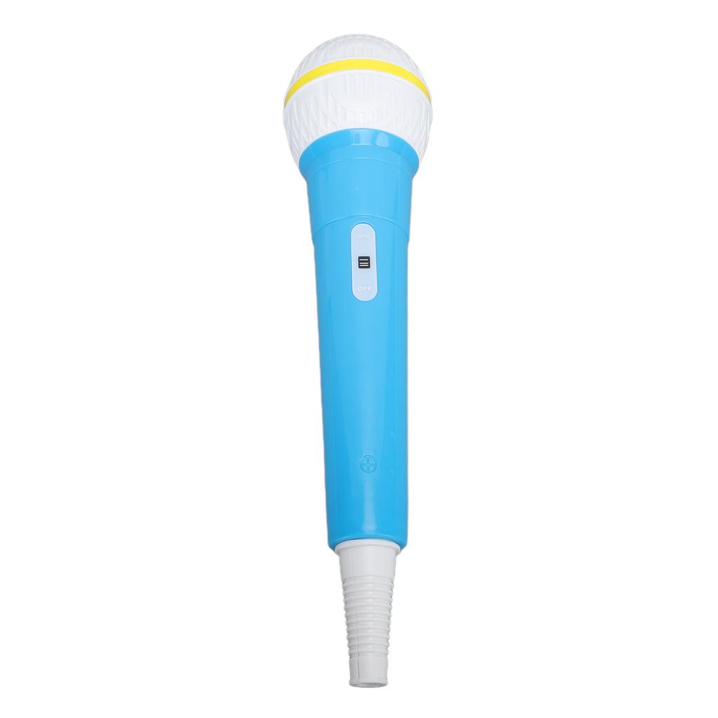 Fake Microphone Safe Odorless Simulation Microphone Prop Pretend Mic Toy for Children Performance