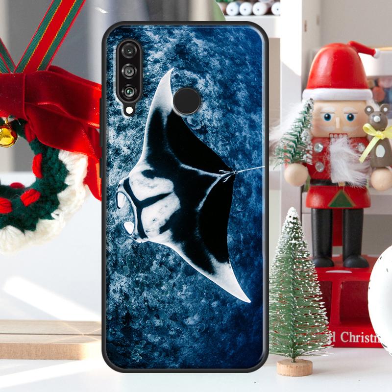 Animal Manta Ray For Huawei Nova 5T 9 10 SE 7i 8i 11i 12i Y73 Y72 Y61 Y91 Y60 Y70 Y90 P20 P40 P30 Lite Case