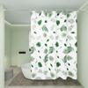 LIEI PEVA Waterproof Anti-Mildew Shower Curtain