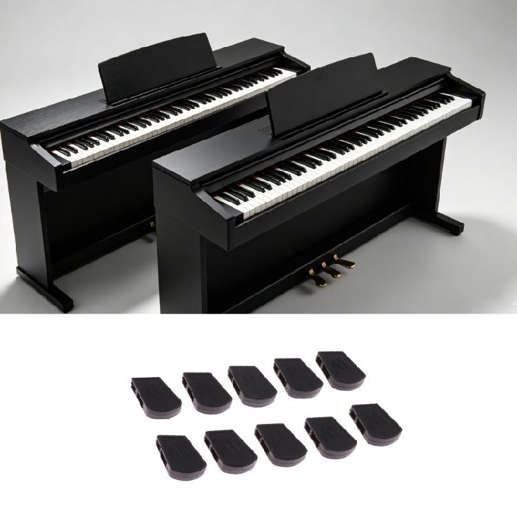 Elektrisches Digitalpiano Hammer Gummikappen, Wartung, Reparatur, Robust, Einfach zu installieren Klavierzubehör Leichtgewicht