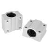 4pcs set SCS12UU 36 x 42 x 28mm Aluminum Linear Motion Ball Bearing Slide Block
