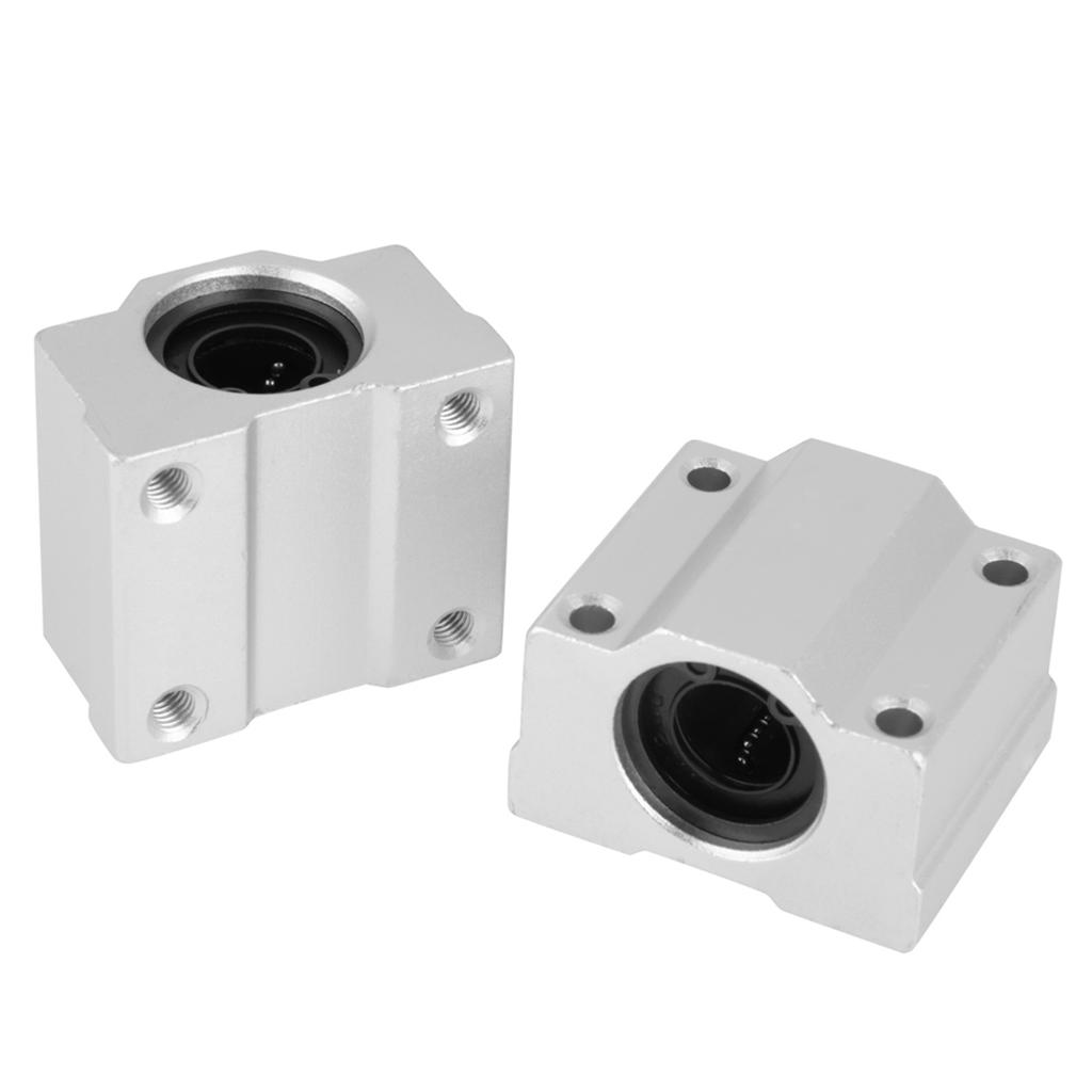 4pcs set SCS12UU 36 x 42 x 28mm Aluminum Linear Motion Ball Bearing Slide Block