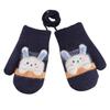 Thicken Mittens For Children Kids Mittens Rabbit Cartoon Winter Cute Knitted Gloves Toddler Warm Rope Boy Girls Baby Hand Gloves