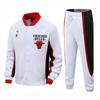 Чоловічий ретро-комплект баскетбольних курток Chicago Bulls, вільний крій, спортивний одяг, повсякденний верхній одяг