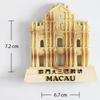 Hongkong Fridge Stickers China Macau Travelling Souvenirs Victoria Harbor Fridge Magnets Home Decoration Wedding Gifts