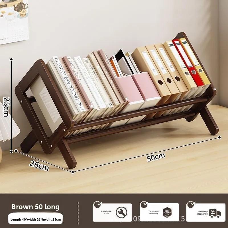 Creative Small Bookshelf Office Desktop Bookshelf Bookcase Simple Bookstand Book Storage Finishing Shelf