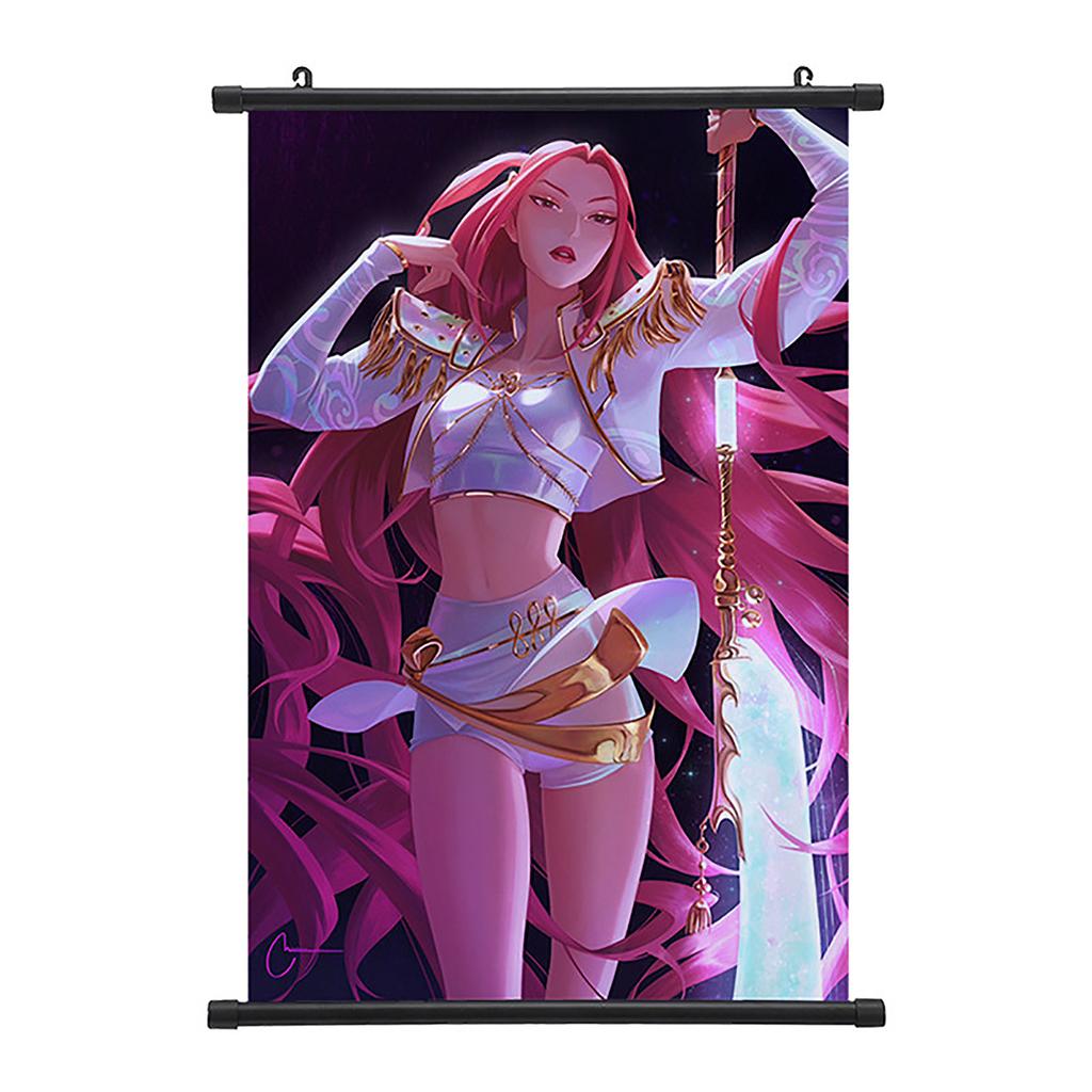 Hanging Scroll Poster Fabric Wall Art For Living Room, Bedroom, And Home Decoration