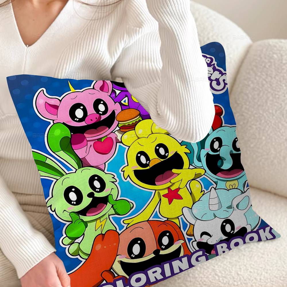C-Critters C-CATNAP D-DOGDAY Anime Pillow Gift Home Office Decoration Bedroom Sofa Car Cushion Cover Case 45x45