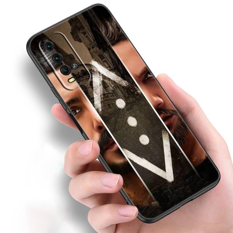 Cukur Show TV Silicone Phone Case For Xiaomi Redmi Note 11 10 9 8 Pro 11T 10T 10S 9S 8T 9 9A 9C 9T Black Soft Cover Coque Funda