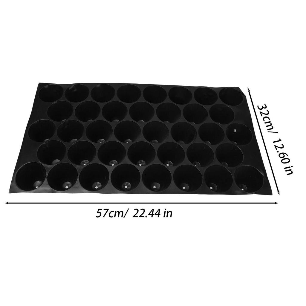 32-Cell Garden Plant Grow Box Seedling Nursery Pots Seed Germination Trays with Drainage Holes Propagation Seedling Starter