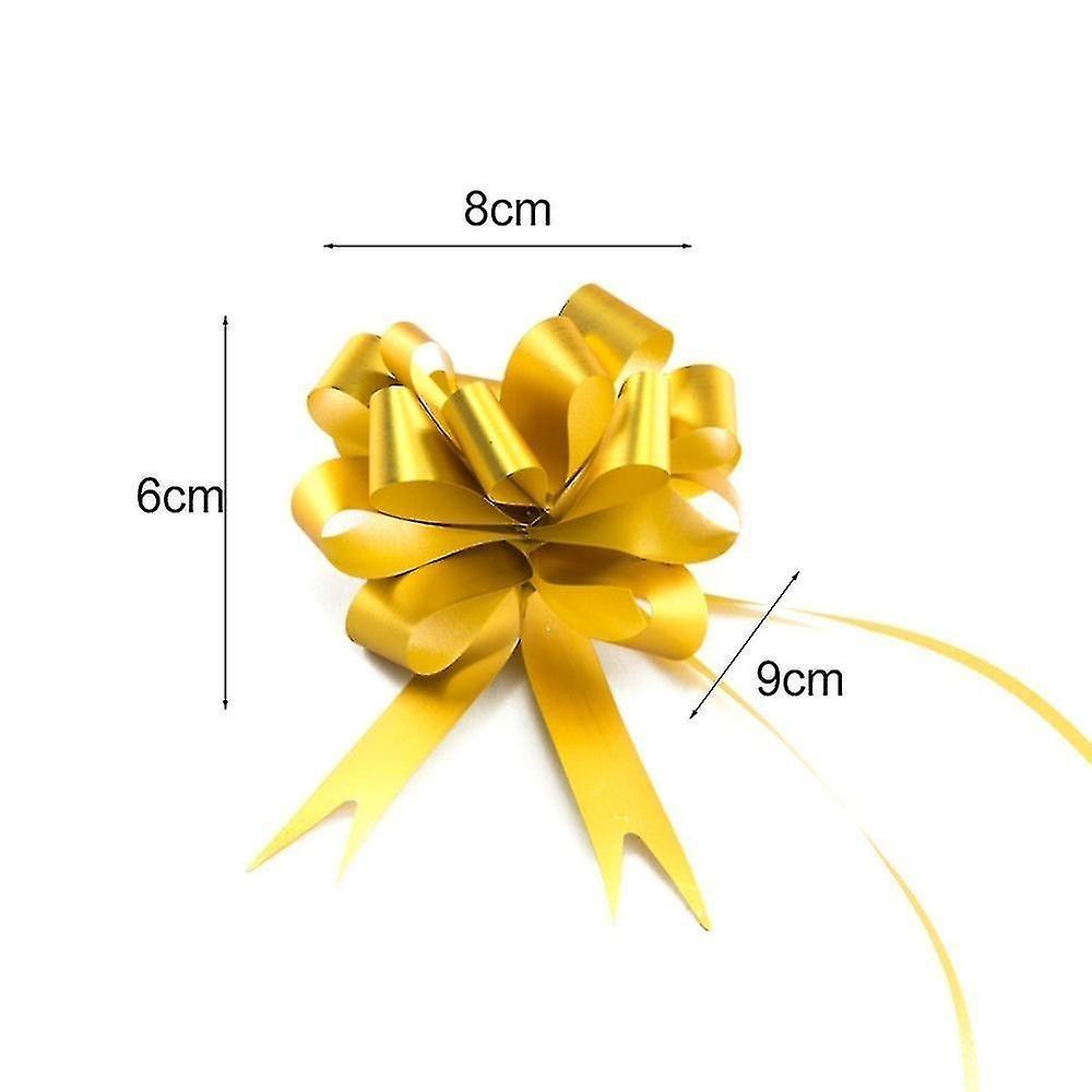 50 Pieces Of Large Christmas Draw Bow Gift Box For Gift Packaging, Christmas, Wedding, Valentine's D