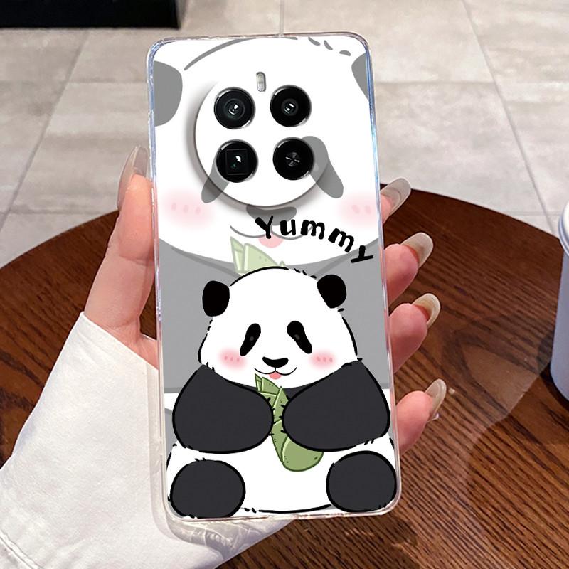 Jelly Casing For Realme GT5 Pro (240W) Funda Capa Clear Silicone Soft TPU Back Cover Cute Cat Rabbit Heart Protective Case Coque
