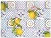 Aria Glass Desk 40X30Cm Lemons