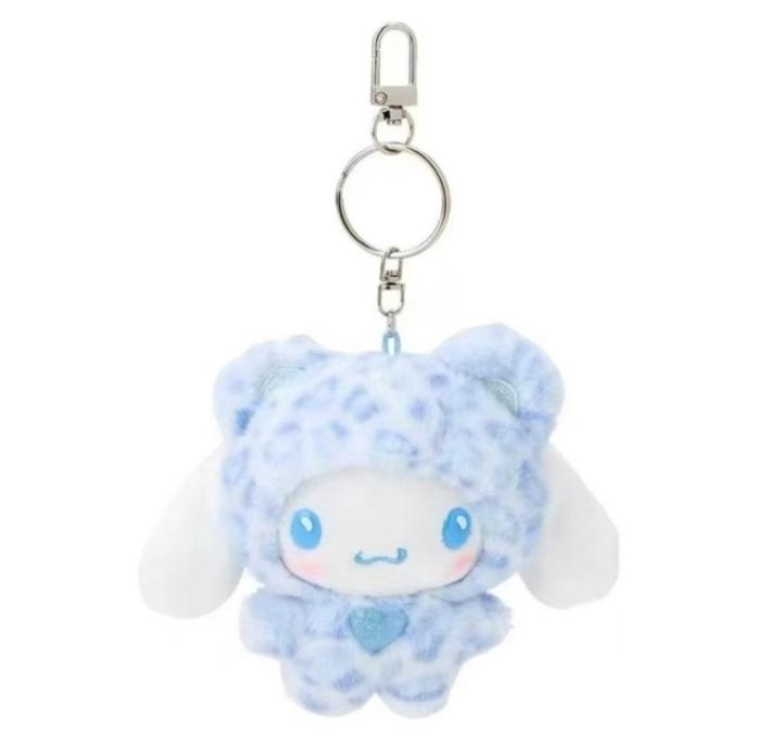 Cartoon Leopard Bear Series Plush Doll Keychain Cartoon Backpack Plush Toy Children s Gift