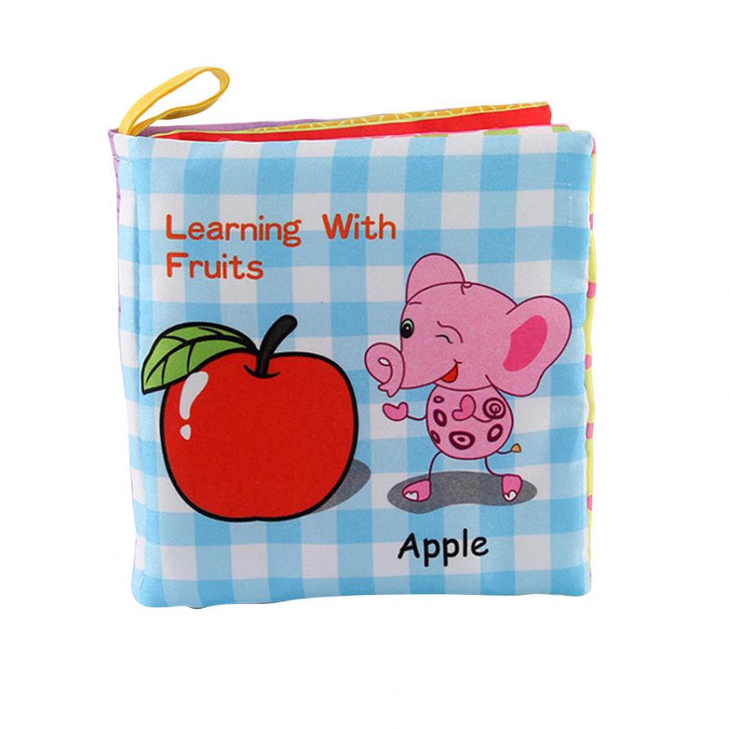 Baby Sound Fabric Cloth Books Intelligence Development Learning Educational Toys