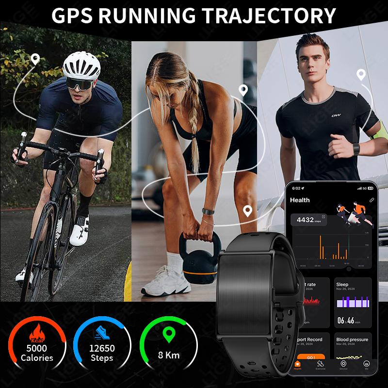 No Screen Smart Watch Woman Outdoors Sports Fitness Heart Rate Monitor 1ATM Waterproof New Smartwatch For Andrio IOS