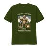 Its Not a Dad BOD Father Figure T Shirt vintage Washed Comfortable Breathable Soft graphic Casual Slightly Stretched Versatile