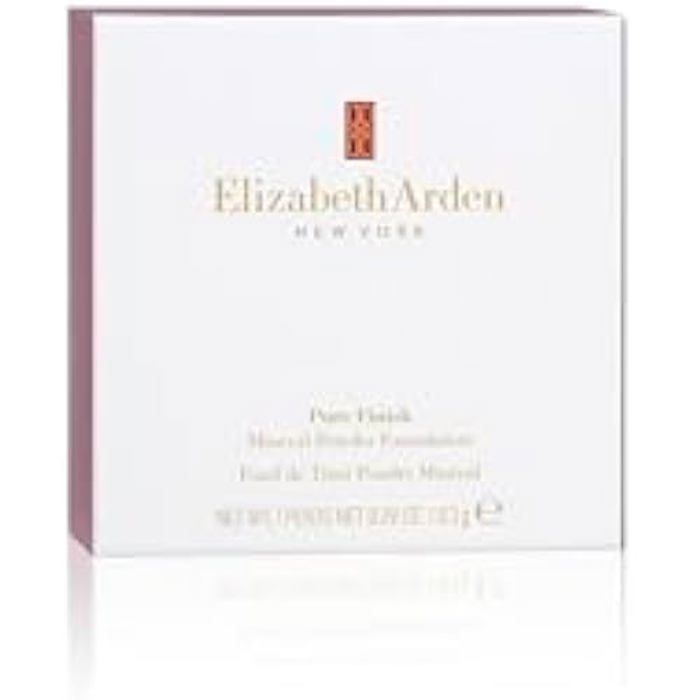 Mineral Powder Foundation - Elizabeth Arden - Pure Finish - Matte Finish - Smoothing Care - Brown Color