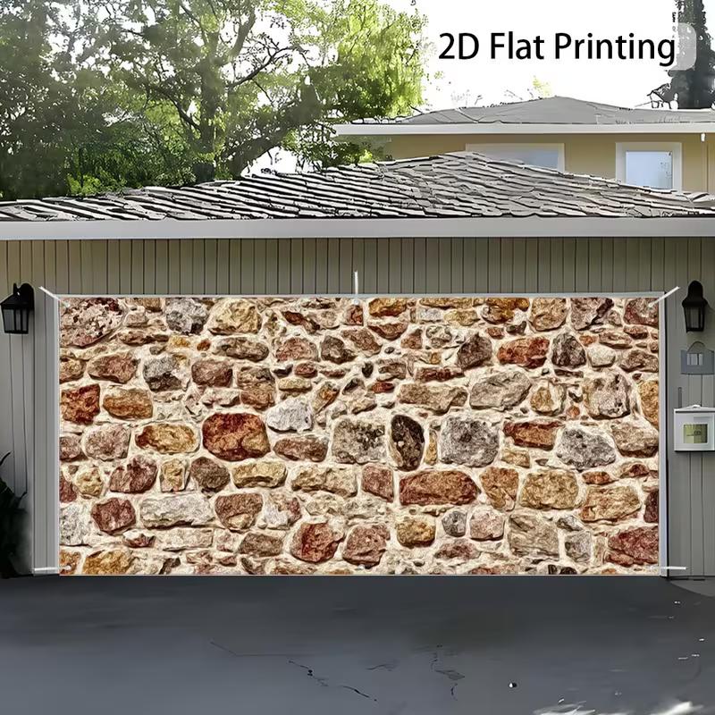 2D Mediterranean Rock Wall Home Decor Photo Background 47.2x31.5inch/120*80cm
