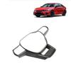 For Honda Civic 2022 11th Carbon Fiber Inner Steering Wheel Decor Cover Trim