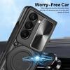 For Samsung Galaxy Z Fold 7 Case Stand Holder Slide Lens Protection Shockproof Heavy Duty Armor Cover for Samsung Z Fold7 6 5 4