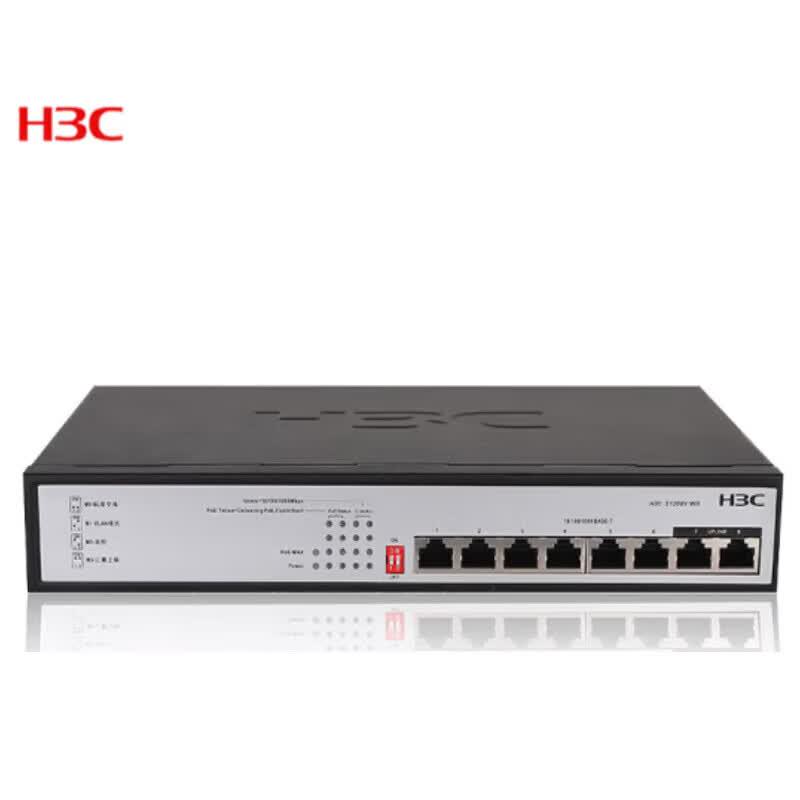 H3C Gigabit PoE Enterprise Switch S1208V-HPWR