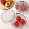 Quickly Drain Oil Airfryer Basket Stainless Steel Food Storage Baskets  Air Fryer Accessory
