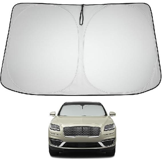 Proadsy 2025 Upgrade Front Windshield Sun Shade Foldable RAV4 Sunshade Protector Fit -2025 RAV-4 SUV Crossover, TRD Off-Road, LE XLE Premium Limited