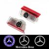 For Mercedes Benz 2Pcs Car Door Sign Welcome Light LED Projection Lamp For Mercedes Benz AMG GLC GLA GLE GLS GL W204 W176 W205 W