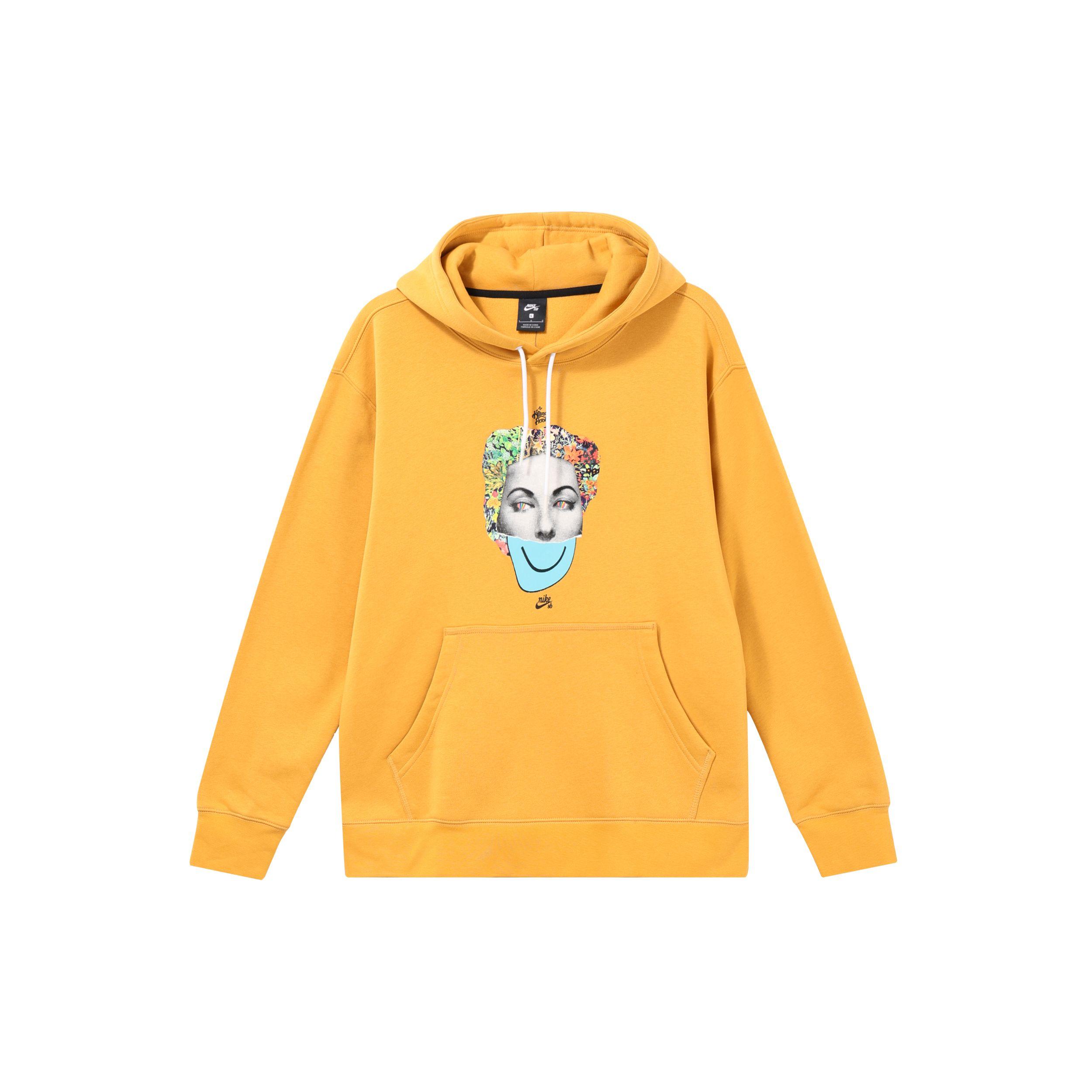 

Мужская худи с графическим принтом Nike SB X The Killing Floor Asian Edition, желтая CW7152-213 M