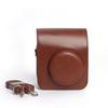 Instant Camera Case PU Leather Protective Bag Cover For Instax Mini 12 with Removable Adjustable Strap