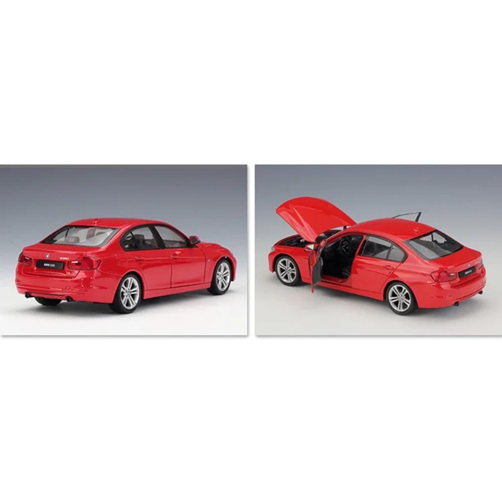 WELLY 1/24 BMW 335i Alloy Miniature Car Model Diecast Metal Scale Model Car Diecast Metal Static Collection Children Toy Car