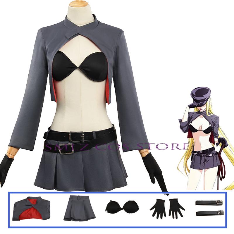 Bishamon Cosplay Anime Noragami Bishamonten Cosplay Sexy Uniform Pak Halloween Feest Miss Weina Kostuums voor Vrouw XXL
