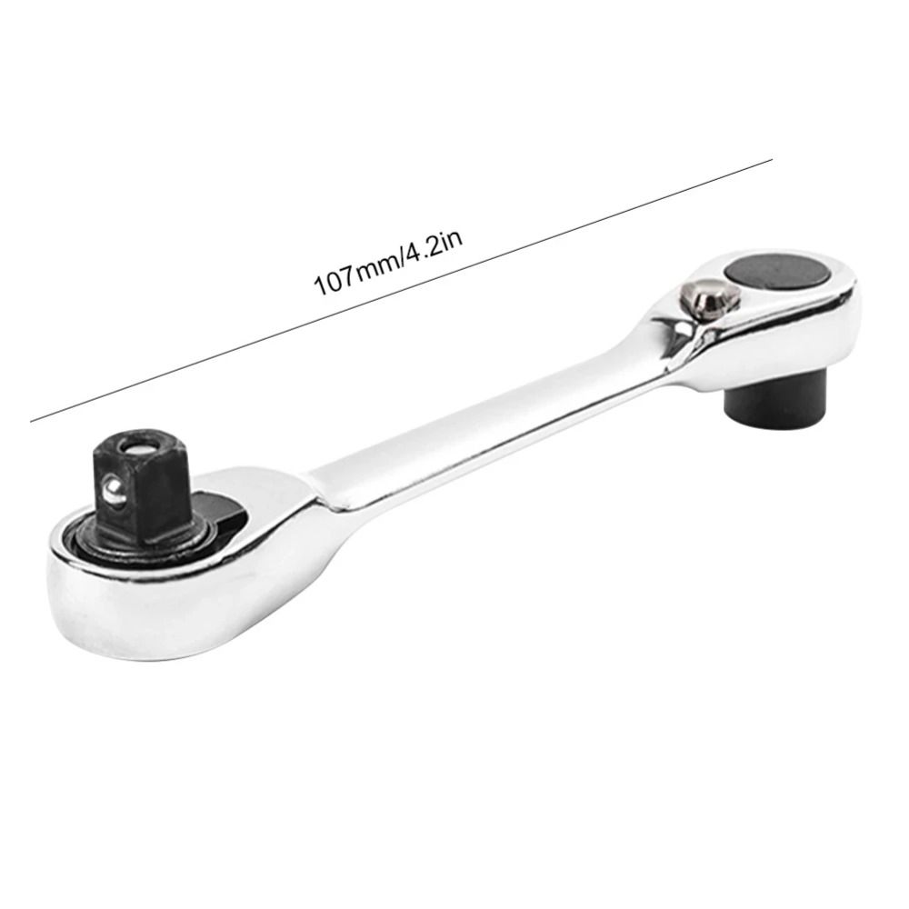 6.35 mm Mini Quick Ratchet Wrench 72 Tooth Hexagonal Ratchet Wrench Hand Repair Tool